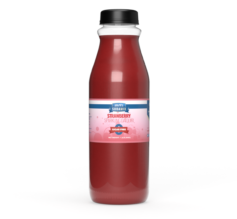 16oz Sodamix (Sugar Free): Strawberry Daiquiri
